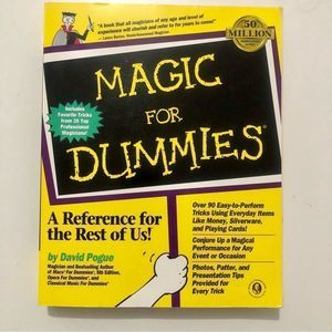 Magic for dummies book 1998